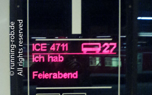 ICE 4711 - Ich hab Feierabend