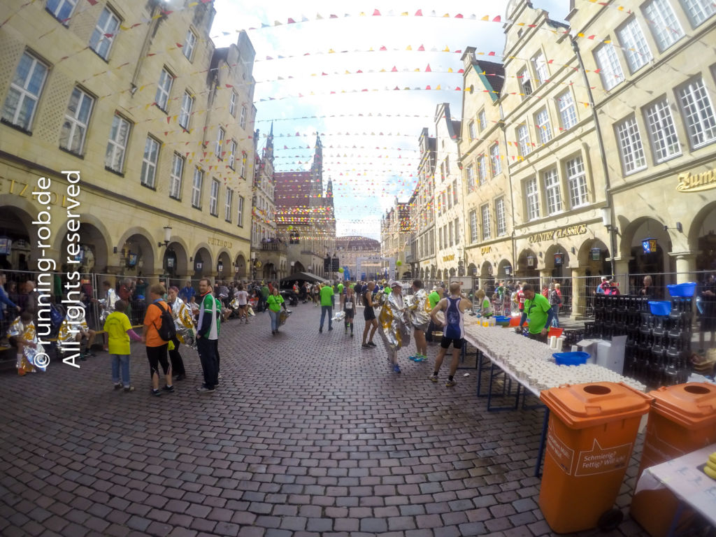 Münster Marathon 2017 Zielbereich