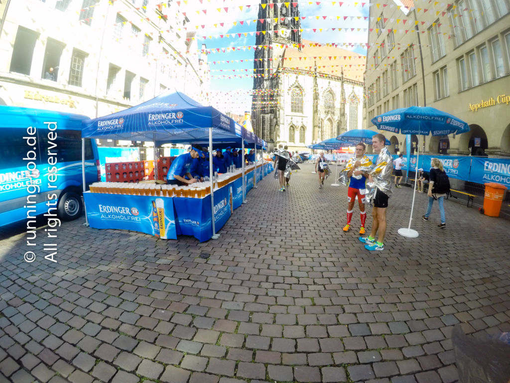 Münster Marathon 2017 Zielbereich