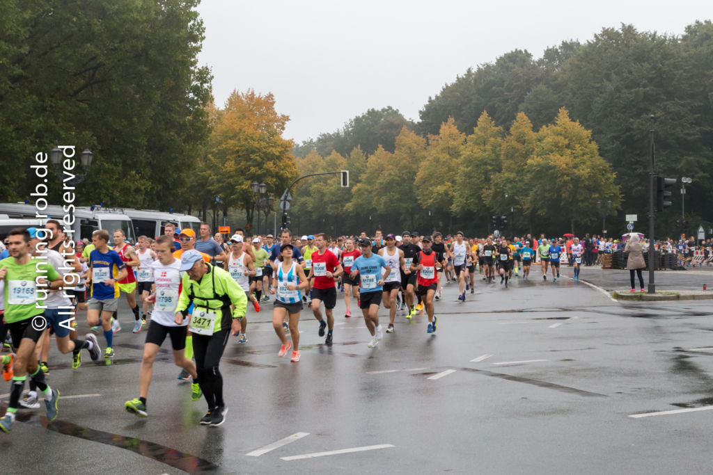 Berlin-Marathon 2017 kurz nach dem Start