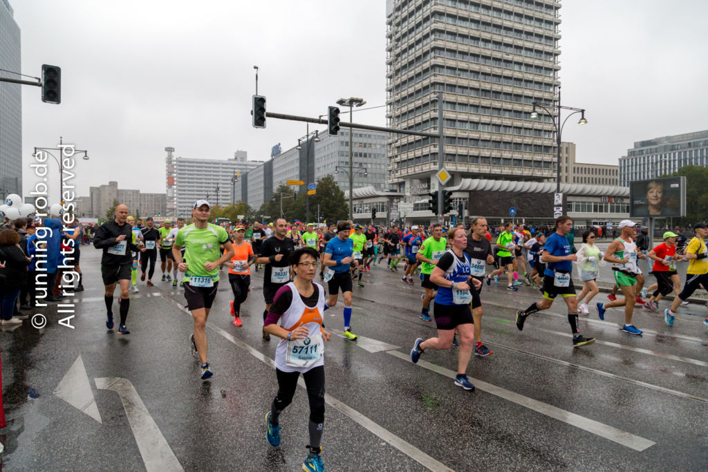 Berlin-Marathon 2017 am Alexanderplatz